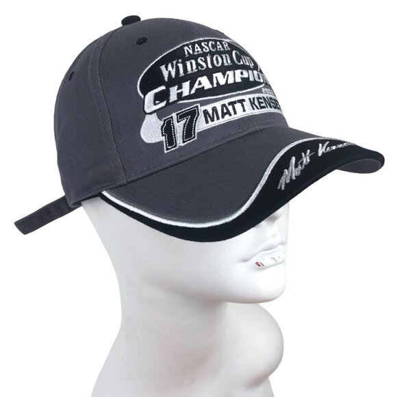 Matt Kenseth #17 Nascar Hat Winston Cup Champion 2003 Smirnoff Ice Roush Racing - Picture 11 of 16